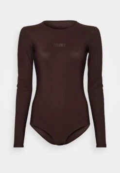 MM6 Maison Margiela T-Shirt À Manches Longues - Chocolate -Épure Mode Promos Boutique 028ea4212b13472e8800e3d93e799787