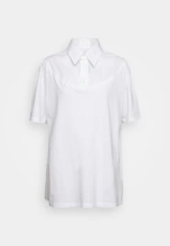 MM6 Maison Margiela Polo - White -Épure Mode Promos Boutique 08fc9f42a46d438aaefab2ae71d28ae6