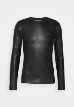 MM6 Maison Margiela Long Sleeved Unisex - T-Shirt À Manches Longues - Black -Épure Mode Promos Boutique 0a243fafe50944f092e0aded49d6b962