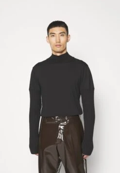 MM6 Maison Margiela Unisex - T-Shirt À Manches Longues - Black -Épure Mode Promos Boutique 0c9c7761b79d483e83d4c0d9ffbeba5f