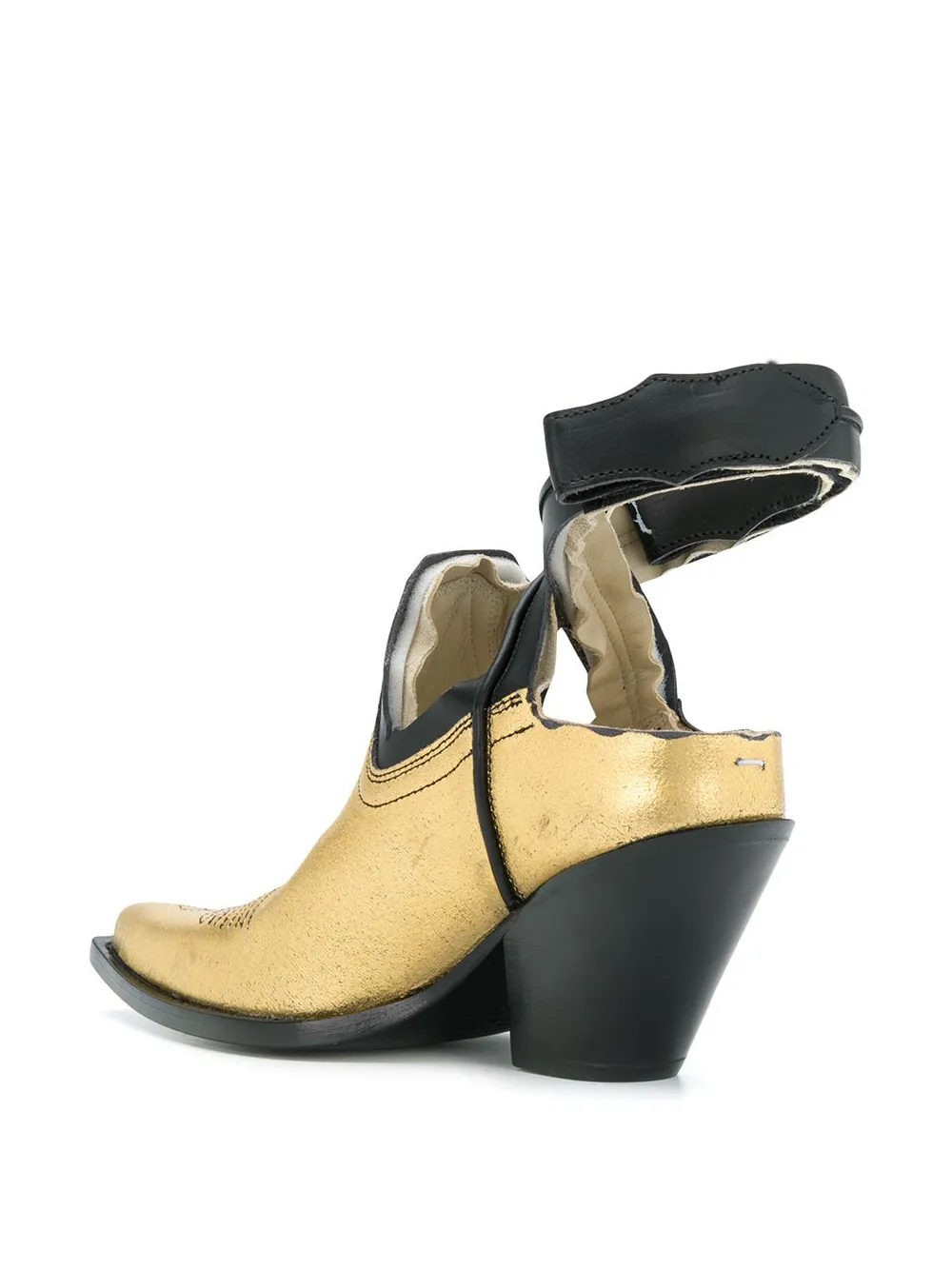 Femme Maison Margiela Bottines D'inspiration Western à Découpes 3 Femme Maison Margiela Bottines D'inspiration Western à Découpes – Image 3