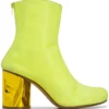 Femme Maison Margiela Crushed Heel Ankle Boots