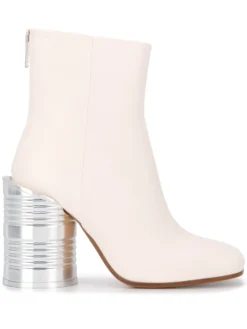 Femme MM6 Maison Margiela Bottines à Talon Sculpté