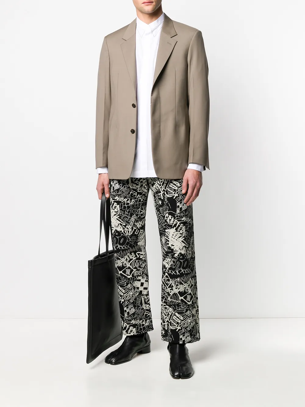 Homme Maison Margiela Chemise à Col Montant Cousu 2 Homme Maison Margiela Chemise à Col Montant Cousu – Image 2