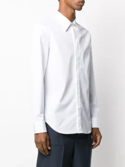 Homme Maison Margiela Chemise à Boutonnière Dissimulée -Épure Mode Promos Boutique 14709325 23515461 1000