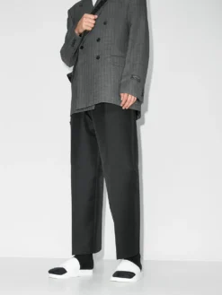 Homme Maison Margiela Claquettes Shower à Logo -Épure Mode Promos Boutique 15381017 28085226 1000