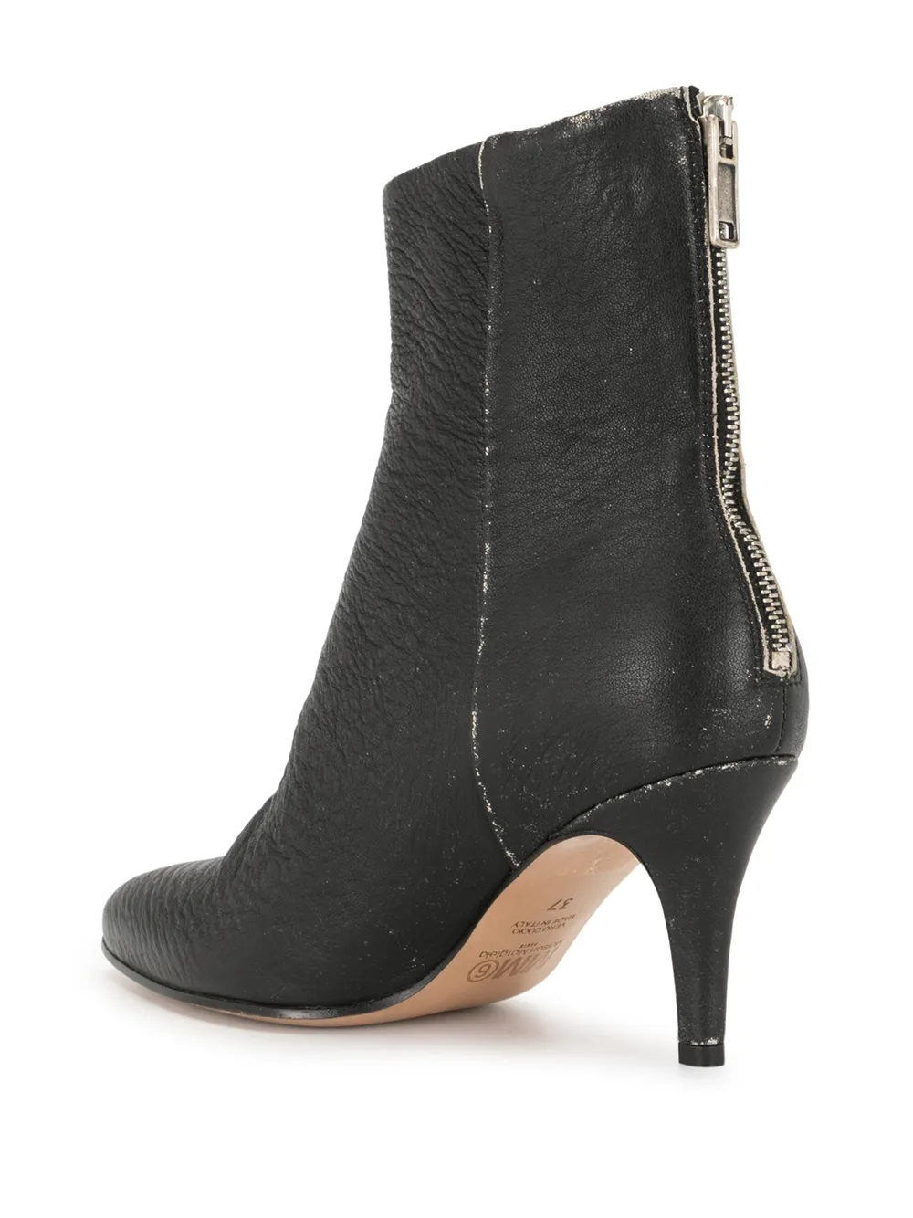 Femme MM6 Maison Margiela Bottines Texturées 3 Femme MM6 Maison Margiela Bottines Texturées – Image 3