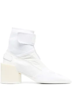 Femme MM6 Maison Margiela Bottines à Logo Embossé