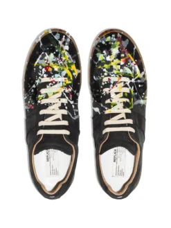 Homme Maison Margiela Baskets à Effet Taches De Peinture -Épure Mode Promos Boutique 16071988 30985492 1000