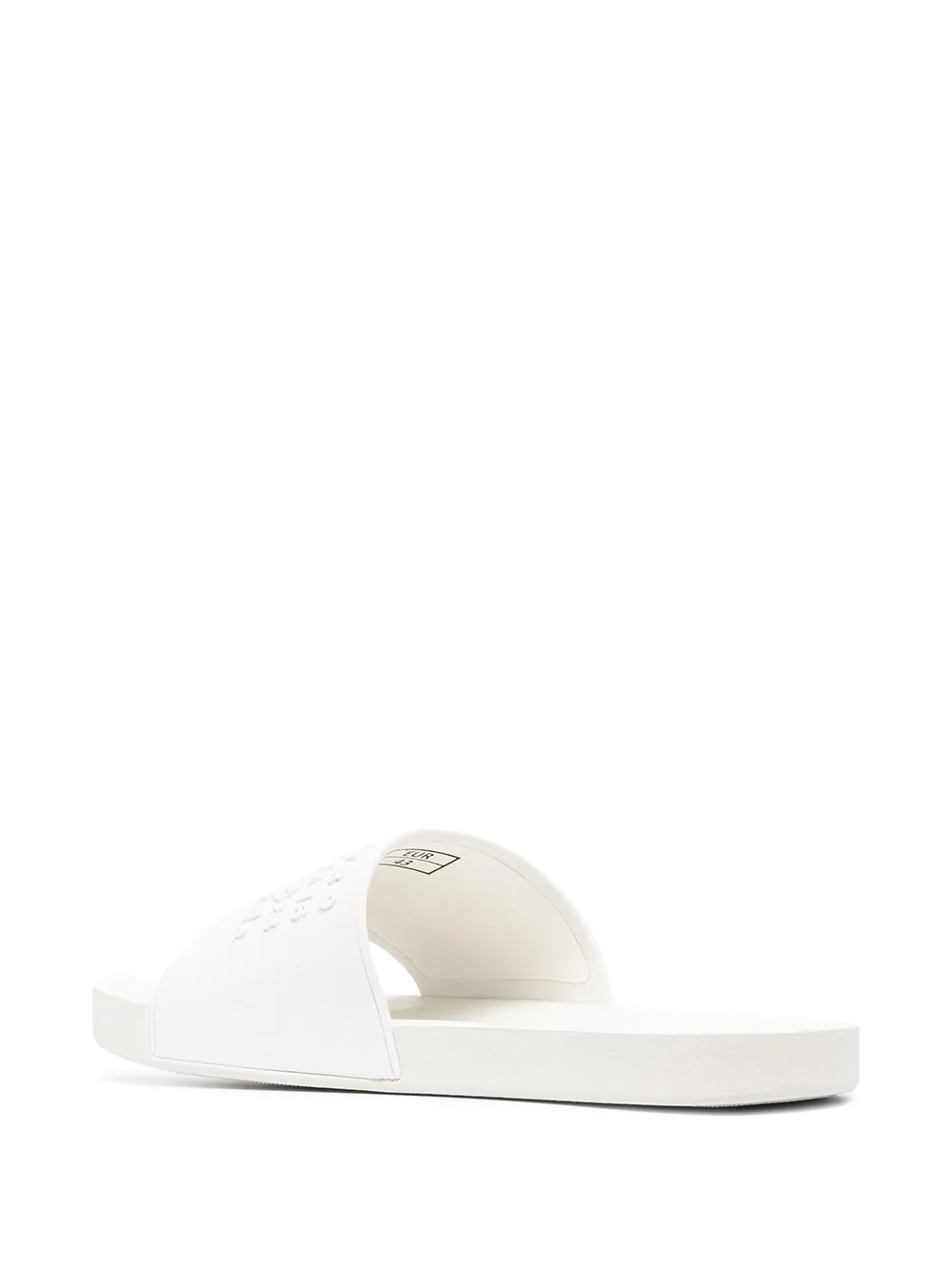 Homme Maison Margiela Claquettes Tabi à Logo Embossé 3 Homme Maison Margiela Claquettes Tabi à Logo Embossé – Image 3