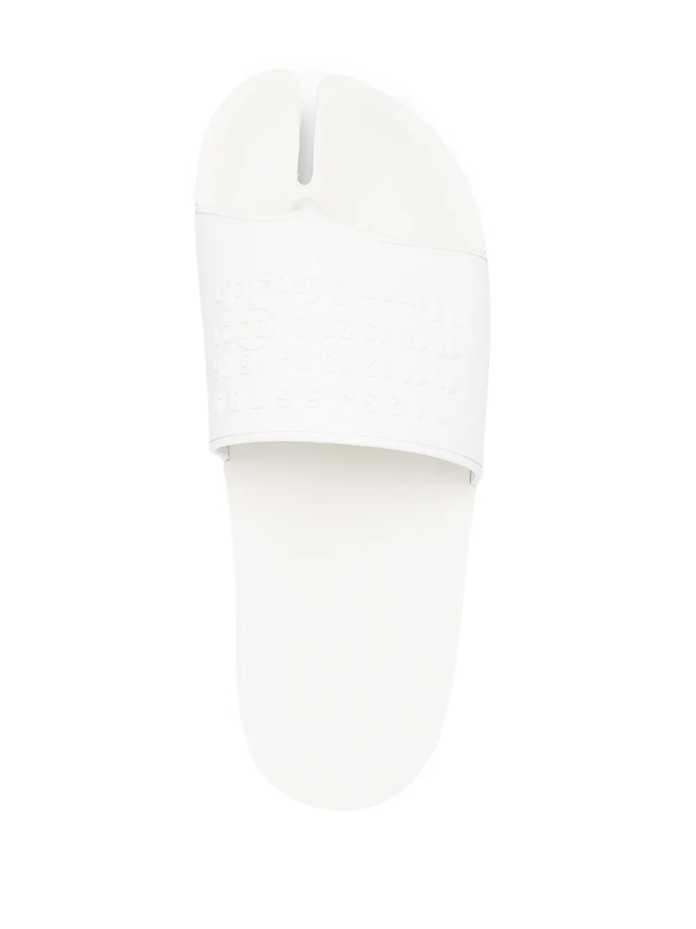 Homme Maison Margiela Claquettes Tabi à Logo Embossé 4 Homme Maison Margiela Claquettes Tabi à Logo Embossé – Image 4