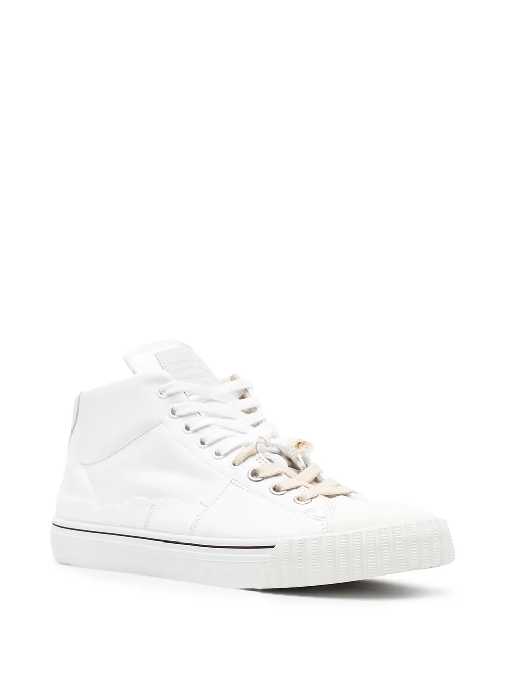 Homme Maison Margiela Baskets Montantes En Cuir 2 Homme Maison Margiela Baskets Montantes En Cuir – Image 2