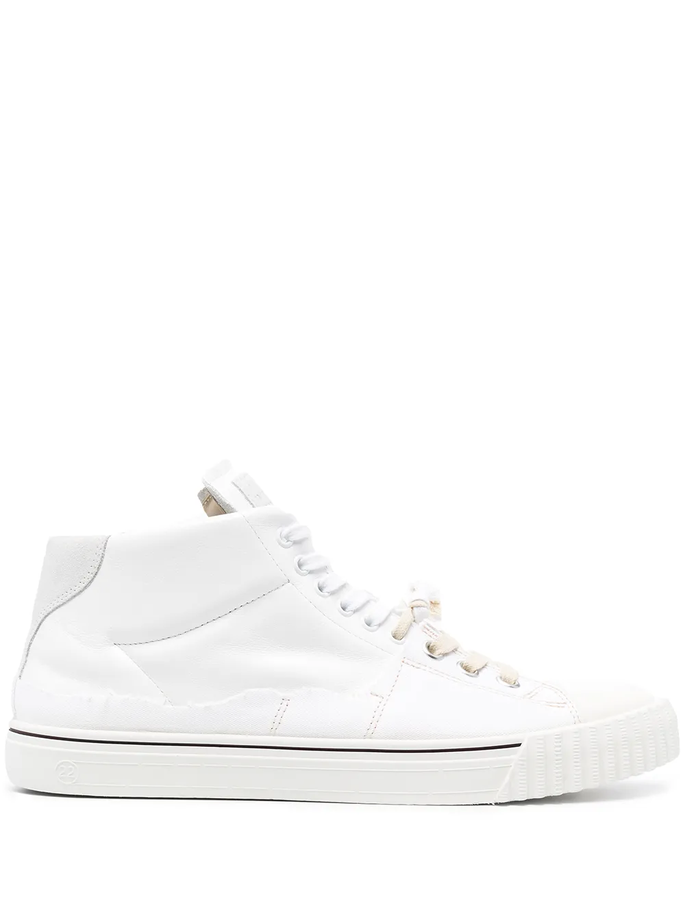 Homme Maison Margiela Baskets Montantes En Cuir 1 Homme Maison Margiela Baskets Montantes En Cuir