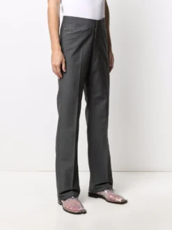 Homme Maison Margiela Pantalon De Costume à Fines Rayures -Épure Mode Promos Boutique 16664959 33255962 1000