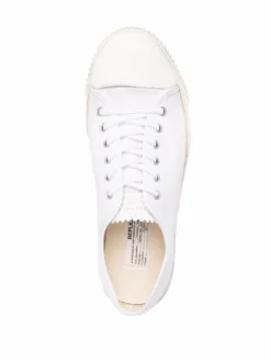 Femme Maison Margiela Baskets à Effet Usé -Épure Mode Promos Boutique 16693429 34639463 1000