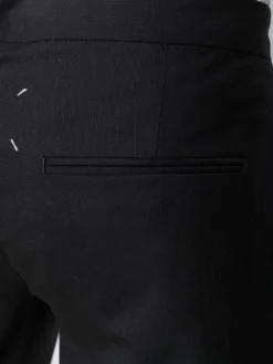 Homme Maison Margiela Pantalon Droit à Taille à Lien De Resserrage -Épure Mode Promos Boutique 16748335 33374658 1000