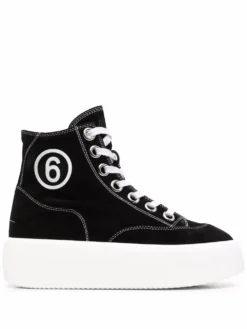 Femme MM6 Maison Margiela Baskets à Imprimé Graphique