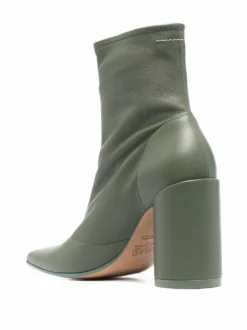 Femme MM6 Maison Margiela Bottines à Bout Pointu -Épure Mode Promos Boutique 16904055 34250752 1000