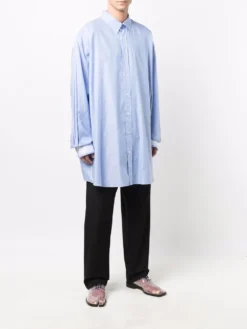 Homme Maison Margiela Chemise Oversize En Coton -Épure Mode Promos Boutique 16977883 33891514 1000