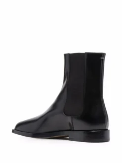 Femme Maison Margiela Bottines Tabi En Cuir -Épure Mode Promos Boutique 16979842 33903965 1000