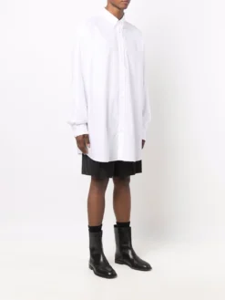 Homme Maison Margiela Chemise Boutonnée à Coupe Longue -Épure Mode Promos Boutique 16986155 33970252 1000