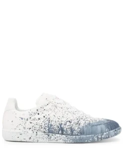 Homme Maison Margiela Baskets Replica à Effet Taches De Peinture