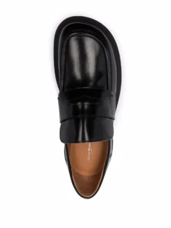Homme Maison Margiela Mocassins En Cuir à Entaille Penny -Épure Mode Promos Boutique 17176705 34834748 1000