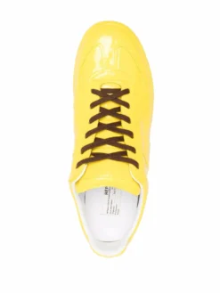 Femme Maison Margiela Baskets à Effet De Brillance -Épure Mode Promos Boutique 17444175 37713688 1000