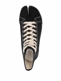 Femme Maison Margiela Baskets Montantes Tabi En Coton 7 Femme Maison Margiela Baskets Montantes Tabi En Coton -Épure Mode Promos Boutique 17467801 36176671 1000