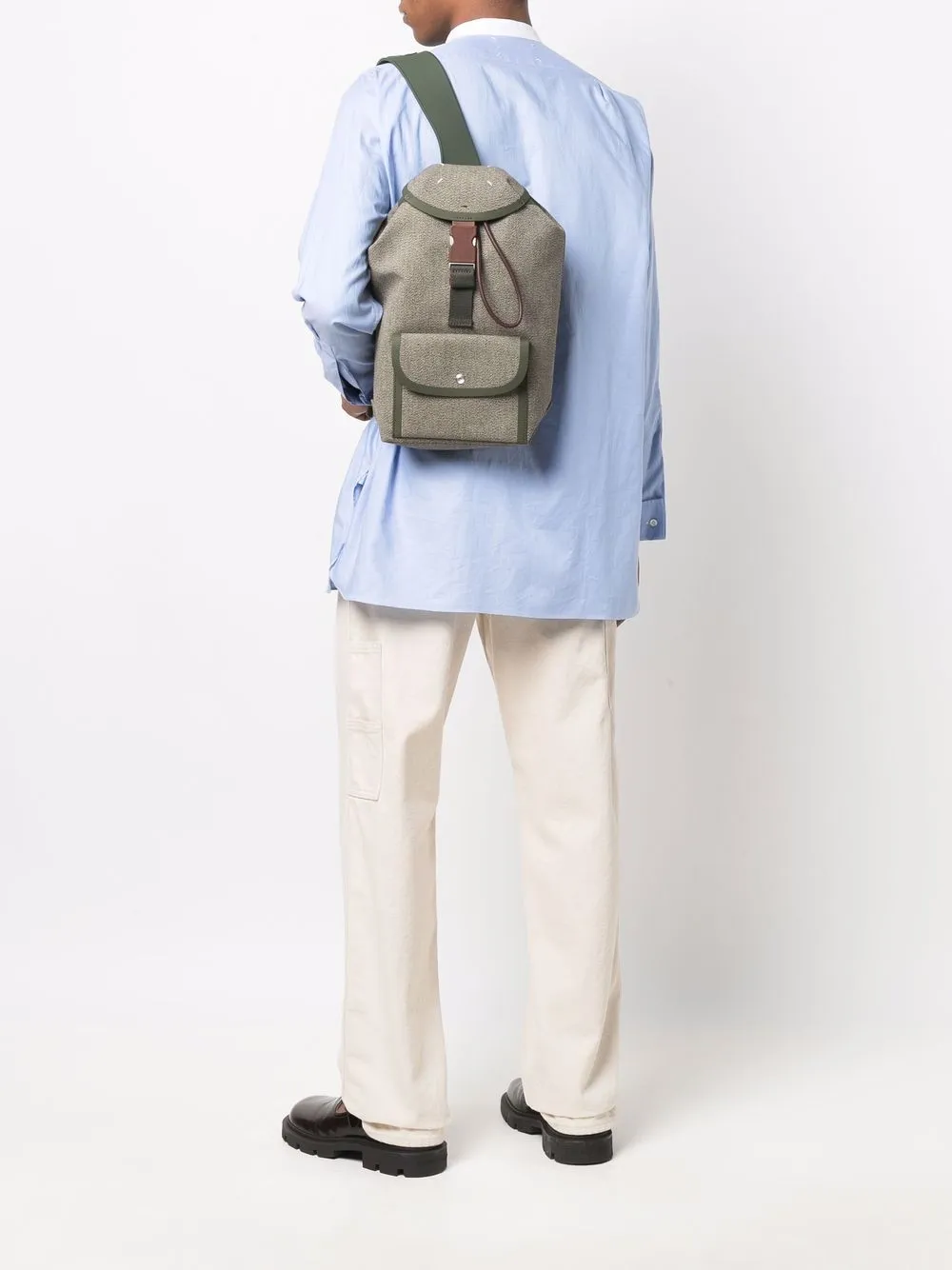 Homme Maison Margiela Sac à Dos à Détails De Coutures 2 Homme Maison Margiela Sac à Dos à Détails De Coutures – Image 2