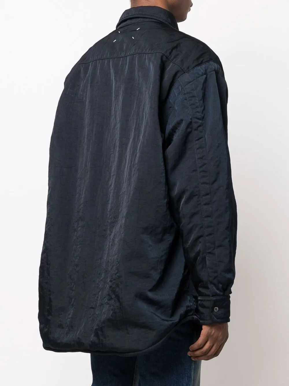 Homme Maison Margiela Surchemise à Coupe Oversize 4 Homme Maison Margiela Surchemise à Coupe Oversize – Image 4