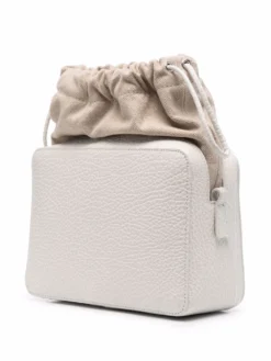 Homme Maison Margiela Sac Porté épaule En Cuir Grainé -Épure Mode Promos Boutique 17749958 38585436 1000