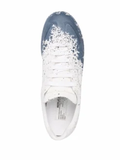 Femme Maison Margiela Baskets à Effet Taches De Peinture -Épure Mode Promos Boutique 17749962 37296248 1000