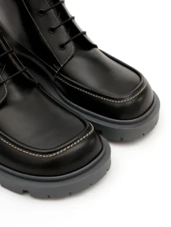 Homme Maison Margiela Bottines En Cuir à Lacets 10 Homme Maison Margiela Bottines En Cuir à Lacets -Épure Mode Promos Boutique 17750697 50070914 1000