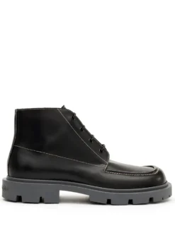 Homme Maison Margiela Bottines En Cuir à Lacets