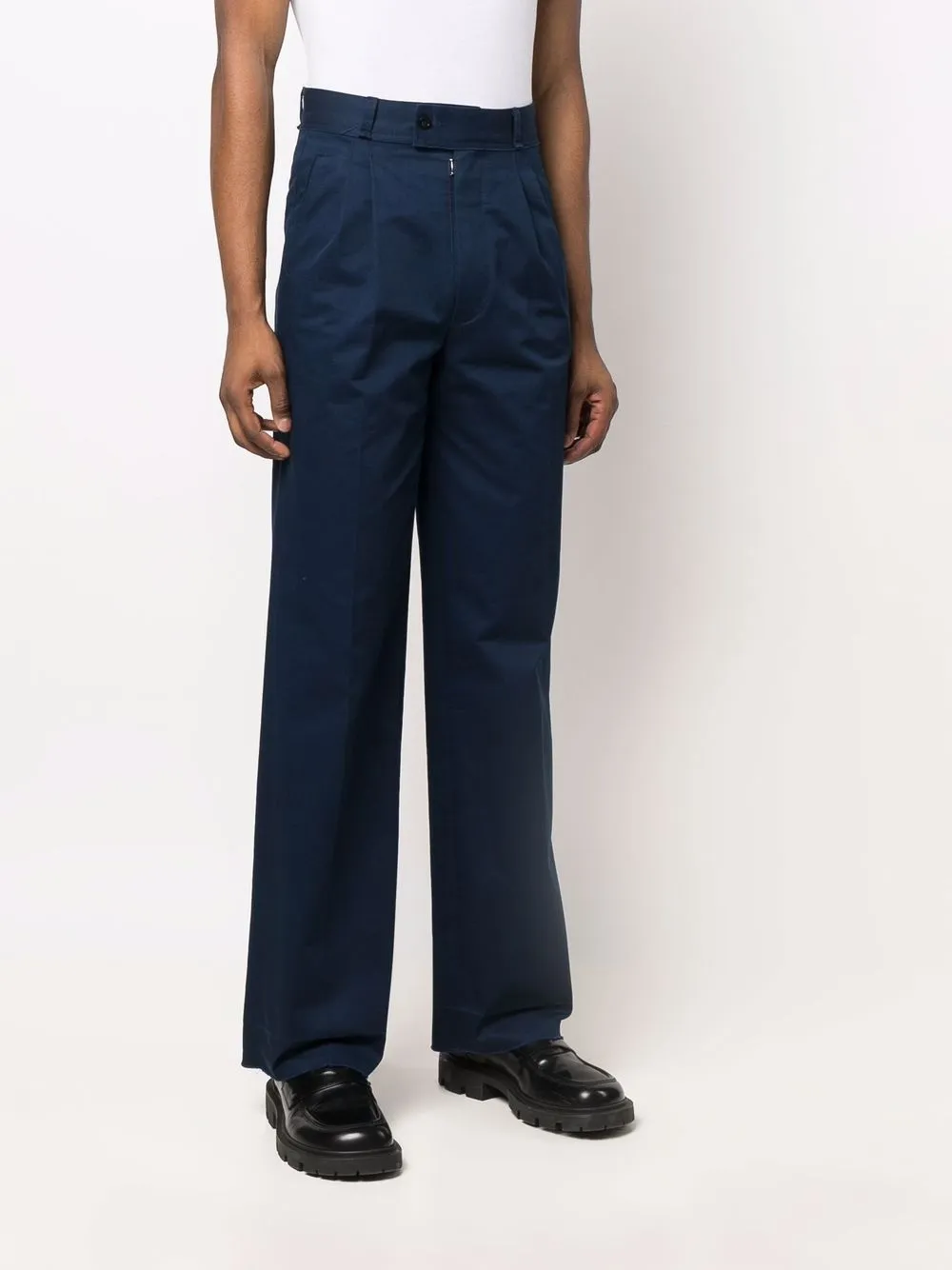 Homme Maison Margiela Pantalon Ample En Coton 3 Homme Maison Margiela Pantalon Ample En Coton – Image 3