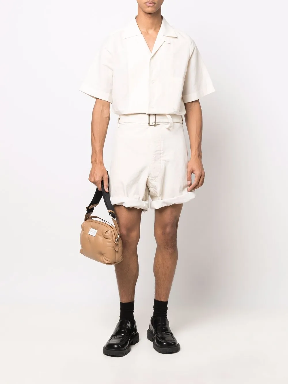 Homme Maison Margiela Chemise à Col Italien 2 Homme Maison Margiela Chemise à Col Italien – Image 2