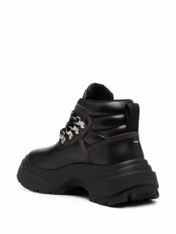 Femme Maison Margiela Bottes à Lacets -Épure Mode Promos Boutique 17813252 37398916 1000