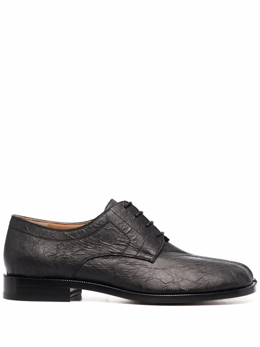 Homme Maison Margiela Derbies Tabi à Effet Froissé 1 Homme Maison Margiela Derbies Tabi à Effet Froissé