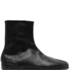 Homme Maison Margiela Bottes En Cuir à Bout Tabi