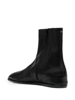 Homme Maison Margiela Bottes En Cuir à Bout Tabi -Épure Mode Promos Boutique 18221091 39043493 1000