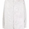 Homme Maison Margiela Chemise Matelassée à Rayures