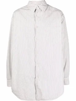 Homme Maison Margiela Chemise Matelassée à Rayures
