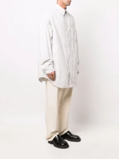 Homme Maison Margiela Chemise Matelassée à Rayures 7 Homme Maison Margiela Chemise Matelassée à Rayures -Épure Mode Promos Boutique 18232472 38885823 1000