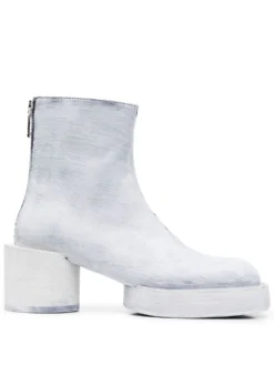 Femme MM6 Maison Margiela Bottes à Design Peint à La Main