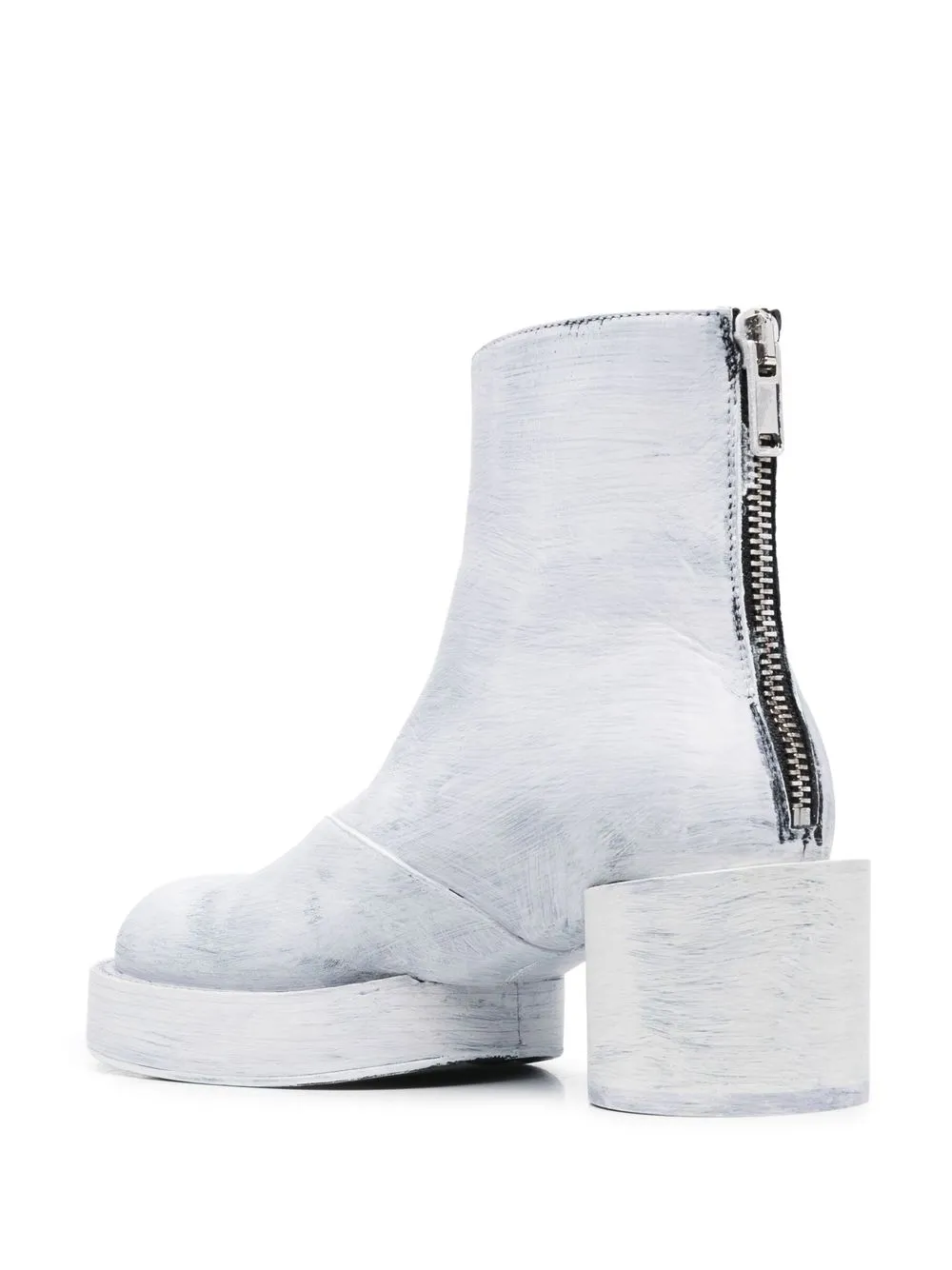 Femme MM6 Maison Margiela Bottes à Design Peint à La Main 3 Femme MM6 Maison Margiela Bottes à Design Peint à La Main – Image 3