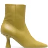 Femme MM6 Maison Margiela Bottines En Cuir 90 Mm