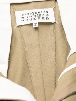 Homme Maison Margiela Pantalon Droit à Taille Mi-haute -Épure Mode Promos Boutique 18391848 40694512 1000