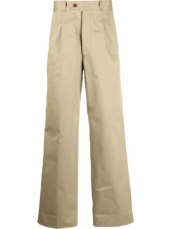 Homme Maison Margiela Pantalon Droit à Taille Mi-haute