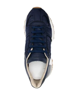 Femme Maison Margiela Baskets En Cuir à Design à Empiècements -Épure Mode Promos Boutique 18437831 42691558 1000